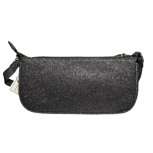 NWT Skinny Dip London Women’s Amber Smile Shoulder Bag Black Sparkly - Picture 2 of 6
